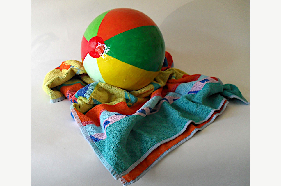 10. Vintage beach ball