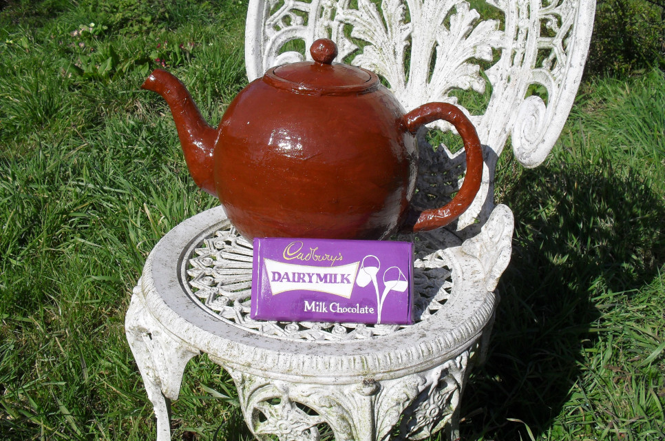 42. Chocolate teapot